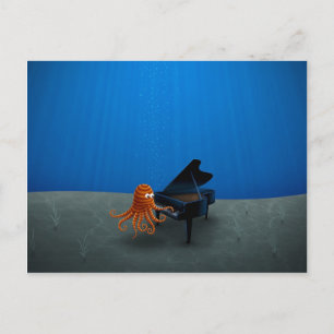 Pianist Vykort