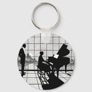 Pianisten Nyckelring
