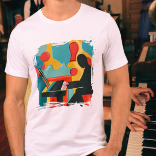 Pianisten - Original oljemålning T Shirt