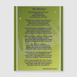Pianister Magnetic Card