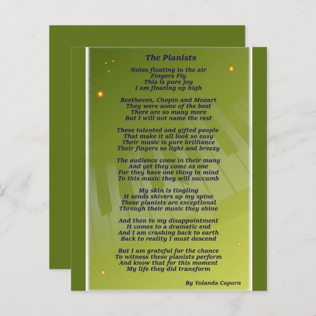 Pianisterna Pappra Lakan (Fram/baksida)