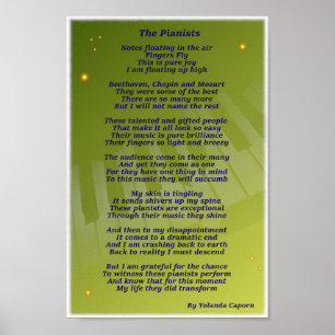 Pianisterna Poster