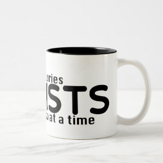 Pianistkaffemugg Två-Tonad Mugg