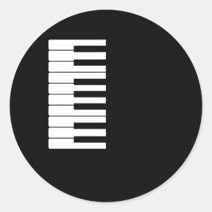 Piano 44:e piano 1979 runt klistermärke
