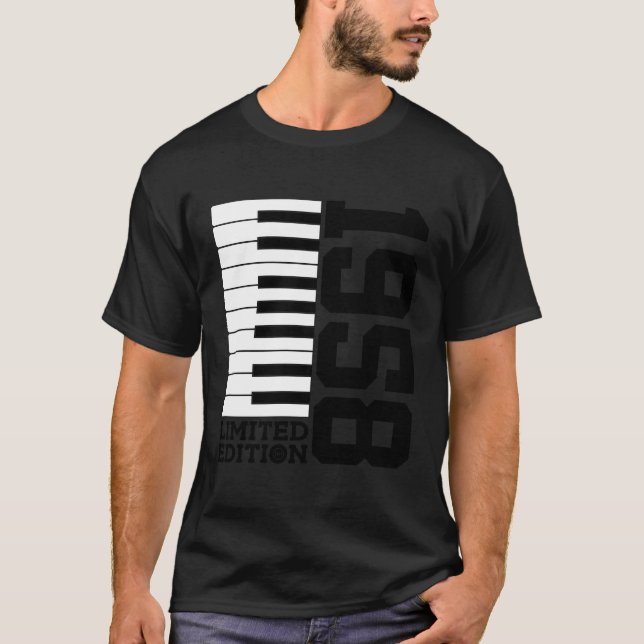 Piano 65e Piano 1958 T Shirt (Framsida)