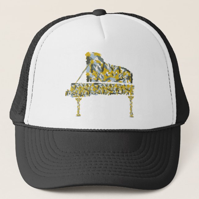 Piano abstrakt keps (Framsida)
