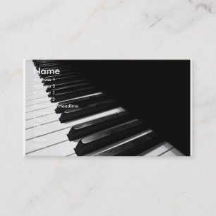 Piano Affärskort Visitkort