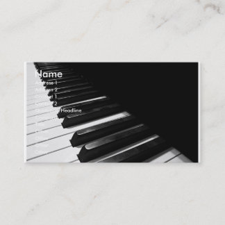 Piano Affärskort Visitkort