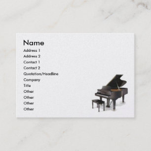 Piano Affärskort Visitkort
