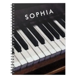 Piano Anteckningsbok