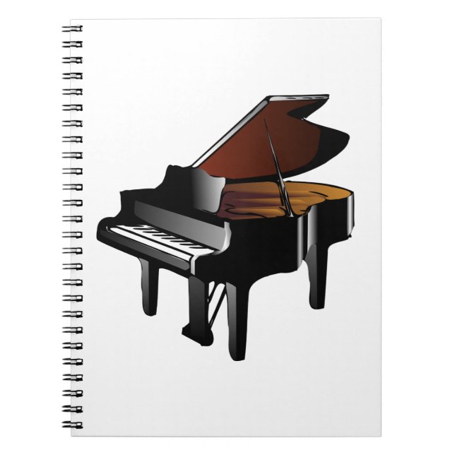Piano Anteckningsbok (Framsidan)