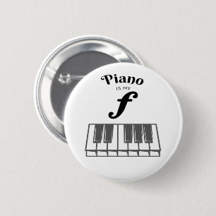 Piano är min forte-flony Piano nycklar Pianist Hum Knapp
