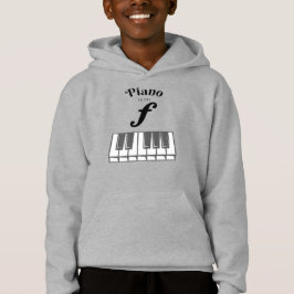 Piano är min forte-flony Piano nycklar Pianist Hum T Shirt
