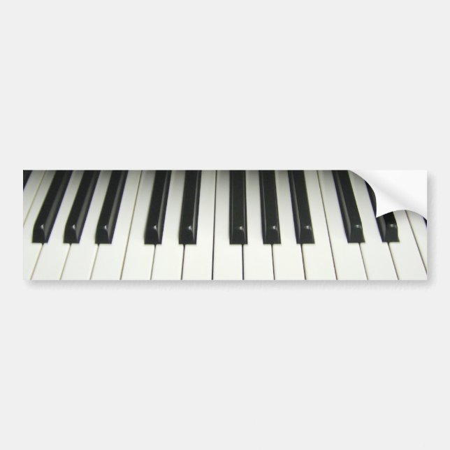Piano Bildekal (Framsidan)