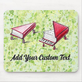 Piano Bokar om Hjul konstnärliga omvandlingsgräns Musmatta