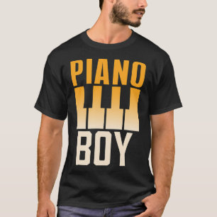 Piano Boy Instrument Player Pianist Musician T Shirt