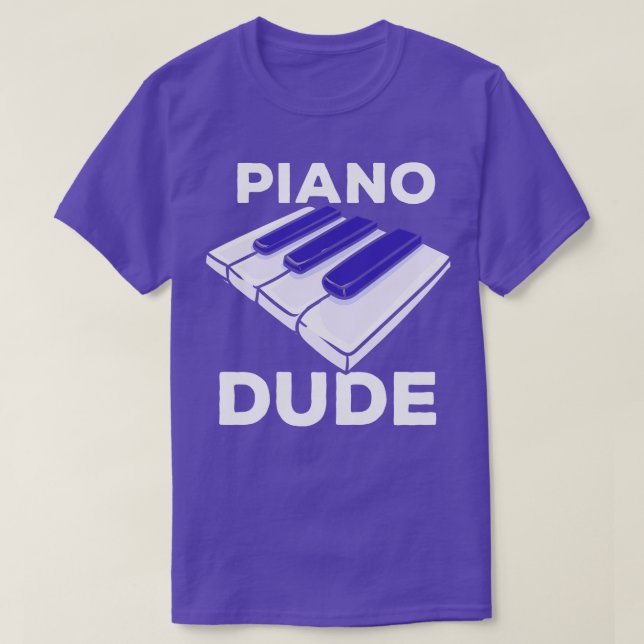 Piano Boy T Shirt (Design framsida)