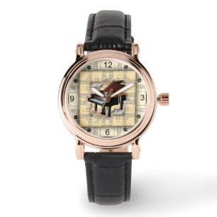 Piano bryter igenom den märkliga Lakan Music ~ Armbandsur