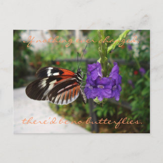 Piano Butterfly-vykort/offert Vykort