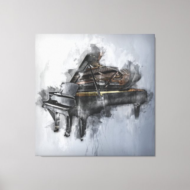 Piano Canvastryck (Framsida)