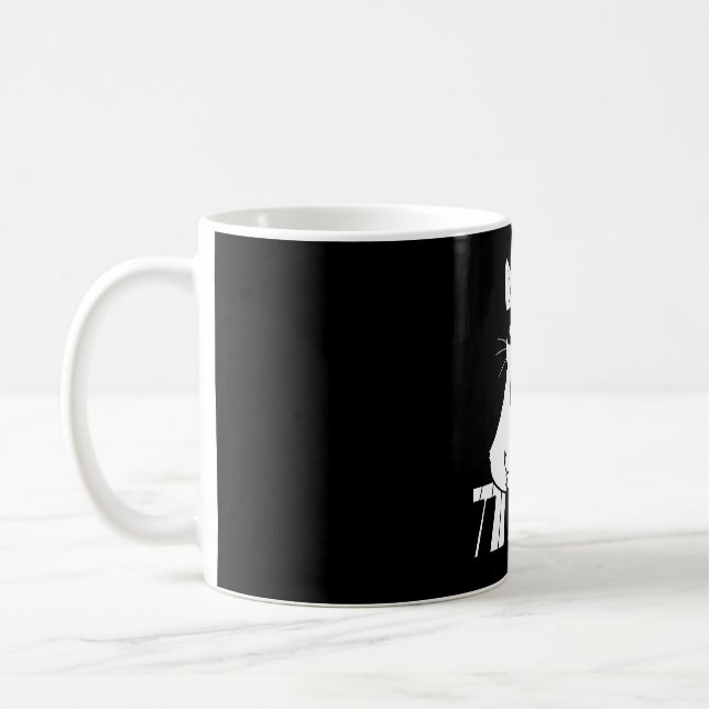 Piano Cat Kaffemugg (Vänster)