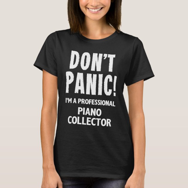 Piano Collector T Shirt (Framsida)