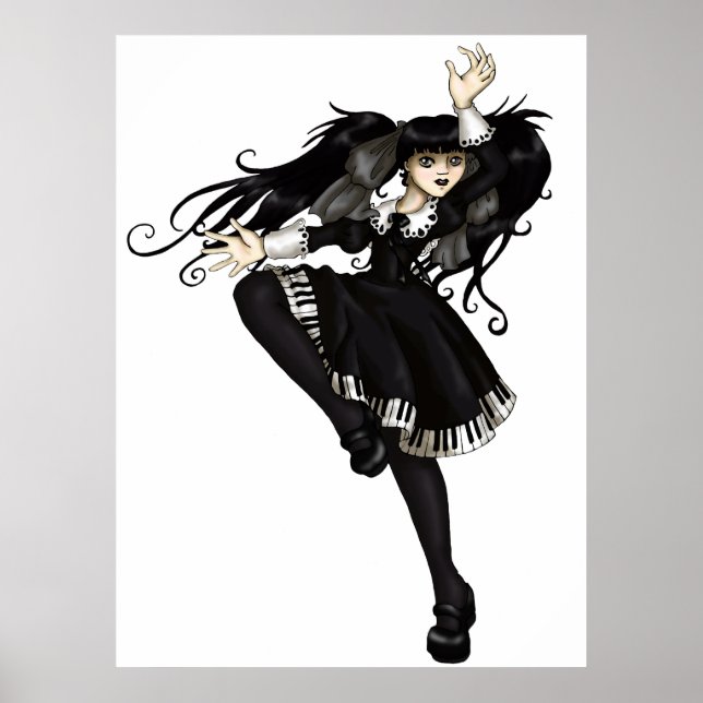 Piano Dance Poster (Framsidan)