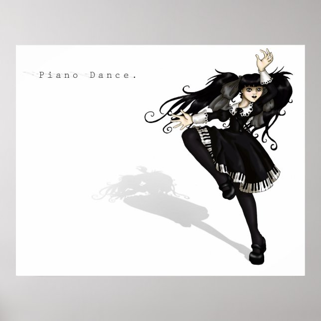 Piano Dance Poster (Framsidan)