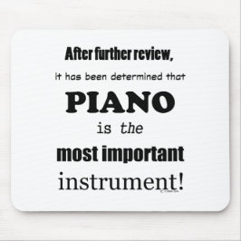 Piano - det viktigaste instrumentet musmatta