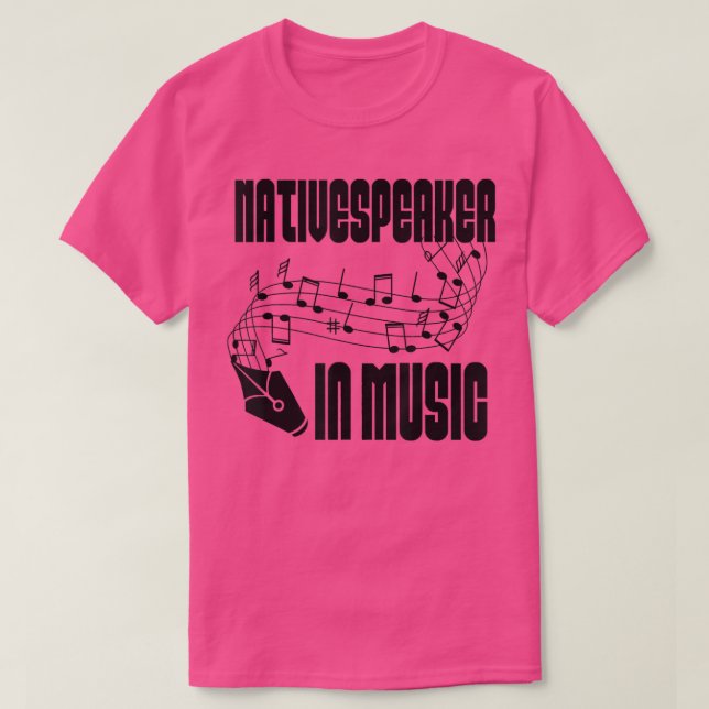 Piano eller Music Teacher Instrumentacher Songwrit T Shirt (Design framsida)