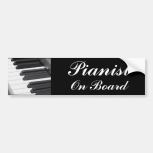 Piano- eller organtangentbordnycklar bildekal