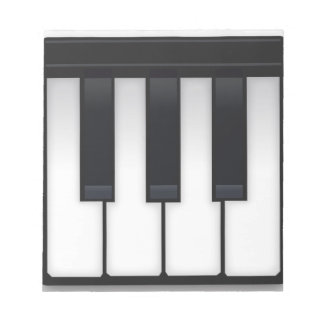 Piano Emoji Anteckningsblock