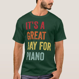 Piano Enthusiast T Shirt