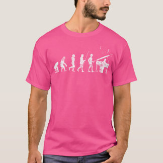 Piano Evolution Pianist Jazz Musiker Piano T Shirt