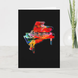 Piano Färger Piano Lakan Music Piano Kort