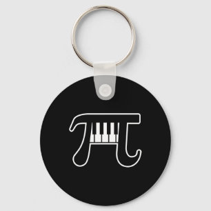 Piano Funny Pi Dag 3.14 Math Nyckelring