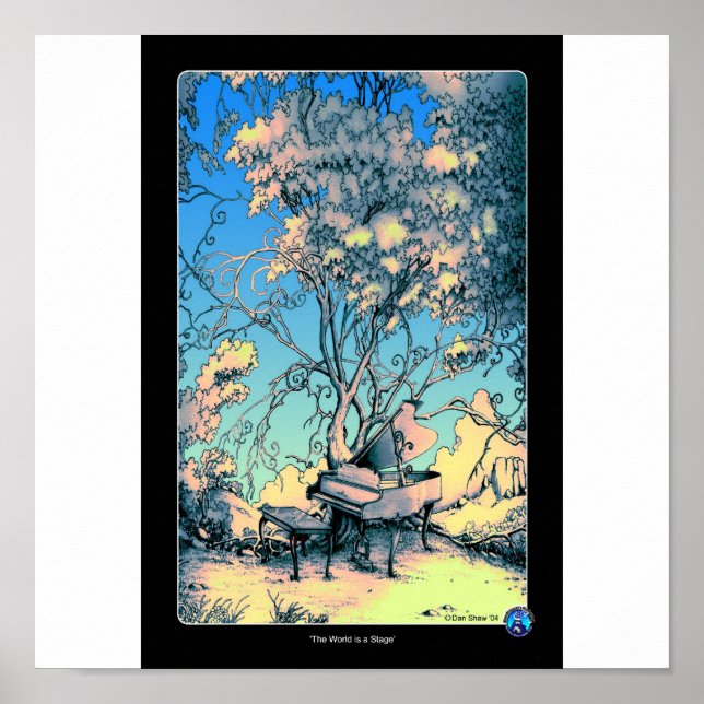 Piano Garden Poster (Framsidan)
