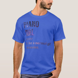 Piano Girl Funny Sayed (2) T Shirt