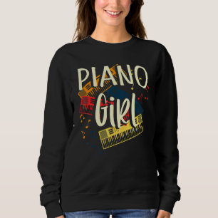 Piano Girl Pianist T Shirt