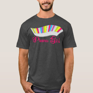 Piano Girl Piano Player Musical Pianist Tangentbor T Shirt