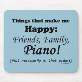 Piano gör mig Lycklig Musmatta