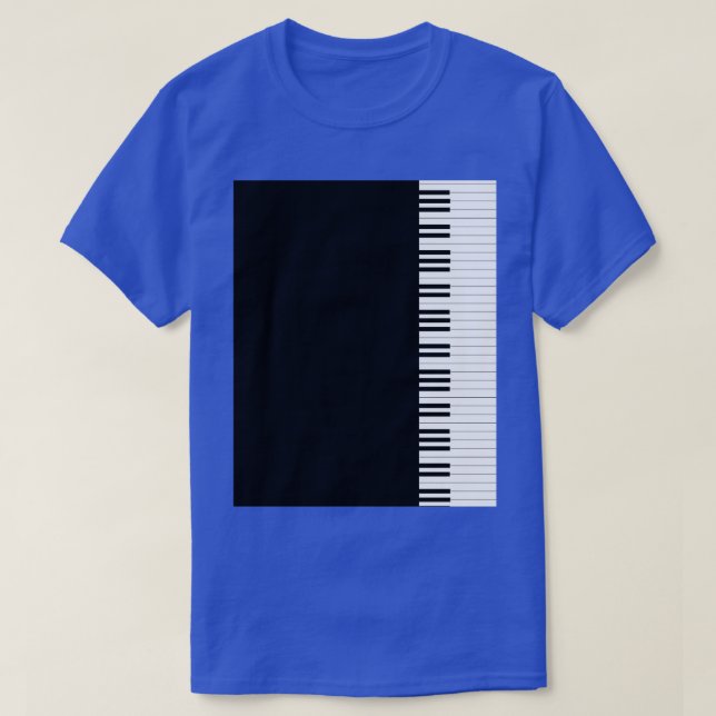 Piano Graphic TShirt T Shirt (Design framsida)