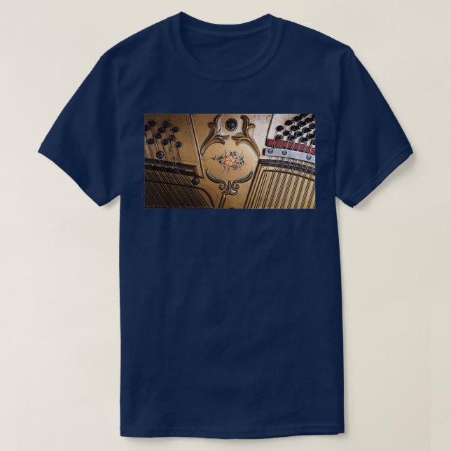Piano Harp T Shirt (Design framsida)