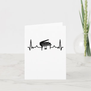 Piano Heartlottas finstilt Anteckningskort