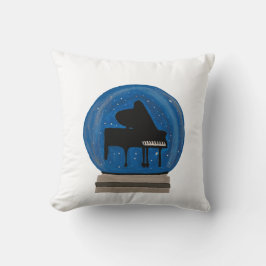 Piano i Snö Globe Kudde