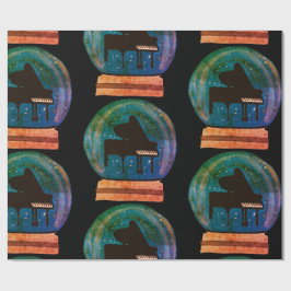 Piano i Snö Globe Presentpapper