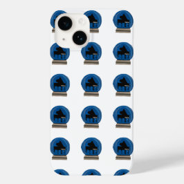 Piano i Snö Globe-Wrapping-Papper