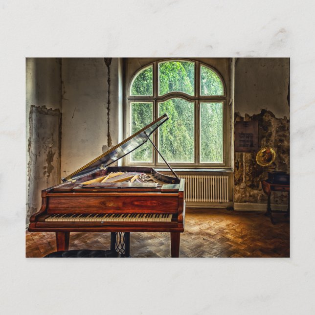 Piano i Villa Vykort (Framsida)