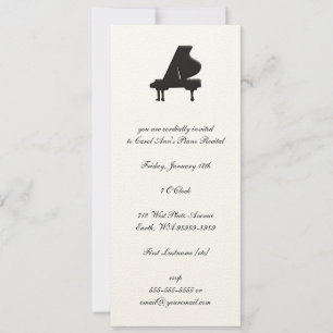 Piano Inbjudningar