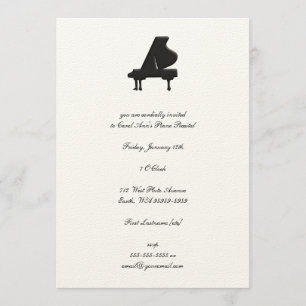 Piano Inbjudningar